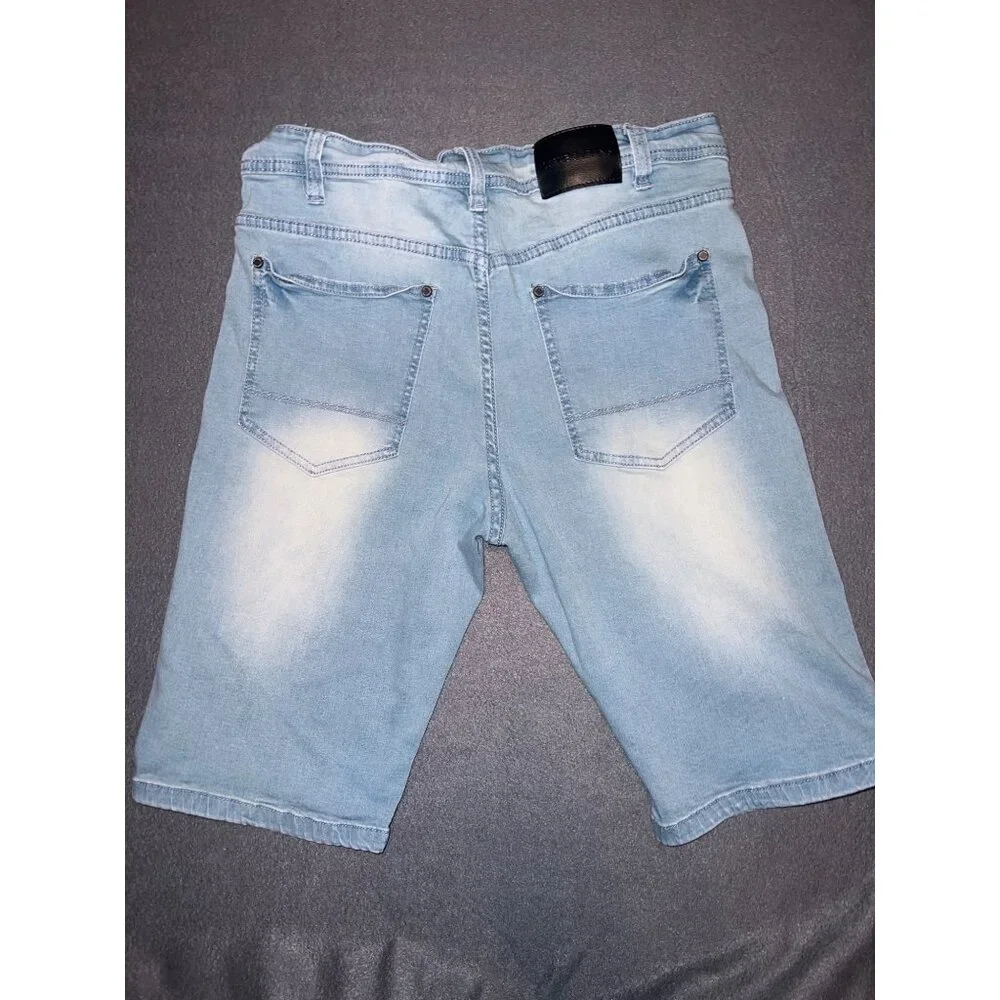 Lot of 3 Men’s Jean Shorts 36 |‎ Levi’s XRAY Steve’s Raw Hem Moto - Picture 9 of 16